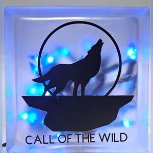Call of the Wild LED Light Decor Frosted Glass